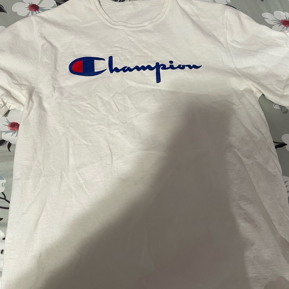 White champion shirt